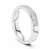 Ladies Ring DDLR-577@7 - White Gold - Image