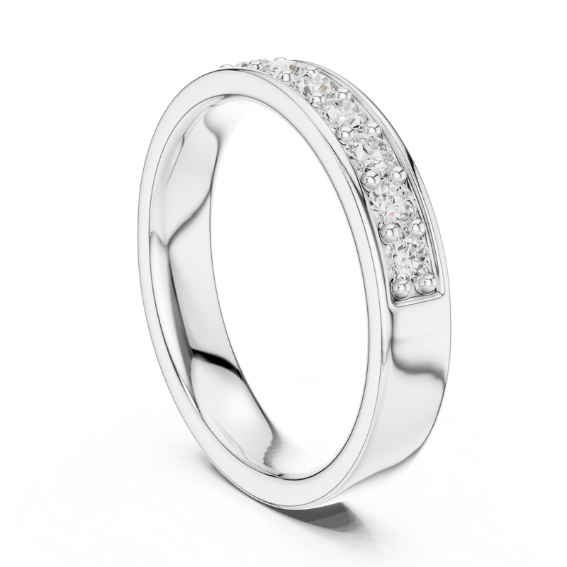 Ladies Ring DDLR-577@7 - White Gold - Image