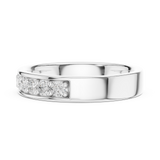 Ladies Ring DDLR-577@7 - White Gold - Image