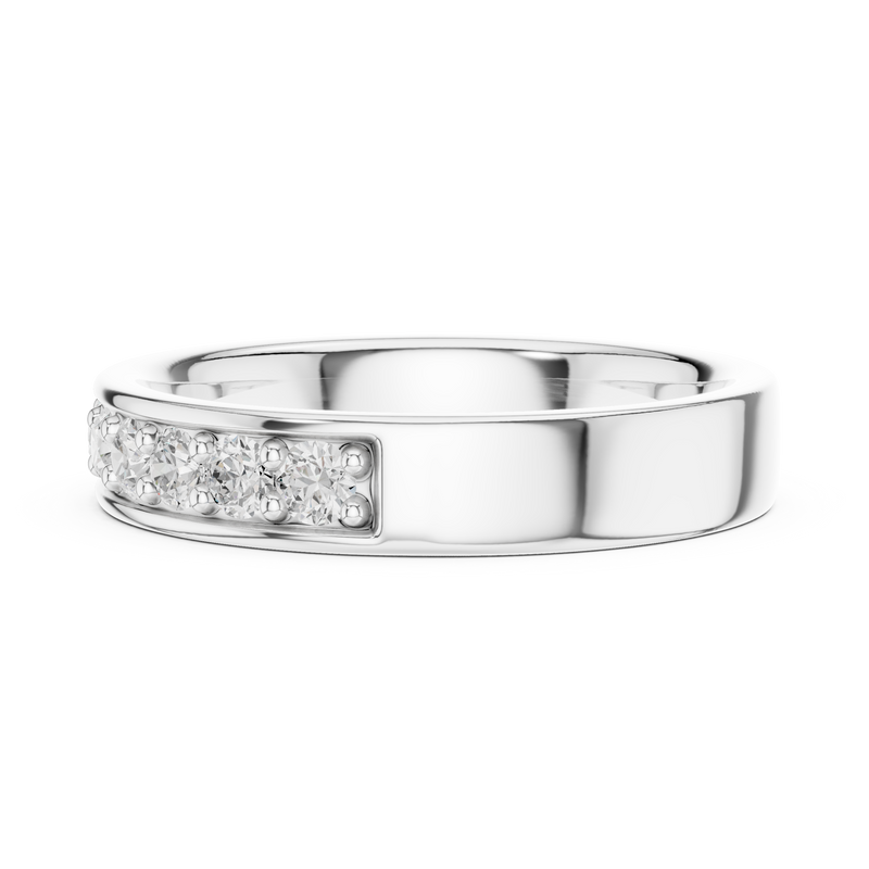 Ladies Ring DDLR-577@7 - White Gold - Image