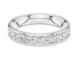 Ladies Ring DDLR-577@7 - White Gold - Image