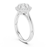 Ladies Ring DDLR-578@7 - White Gold - Image
