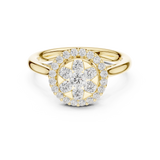 Ladies Ring DDLR-578@7 - Yellow Gold - Image