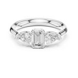 Ladies Ring DDLR-579@7 - White Gold - Image