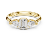 Ladies Ring DDLR-579@7 - Yellow Gold - Image