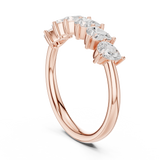 Ladies Ring DDLR-580@7 - Rose Gold - Image
