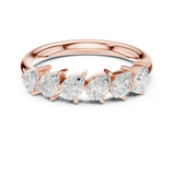 Ladies Ring DDLR-580@7 - Rose Gold - Image