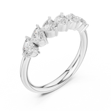 Ladies Ring DDLR-580@7 - White Gold - Image