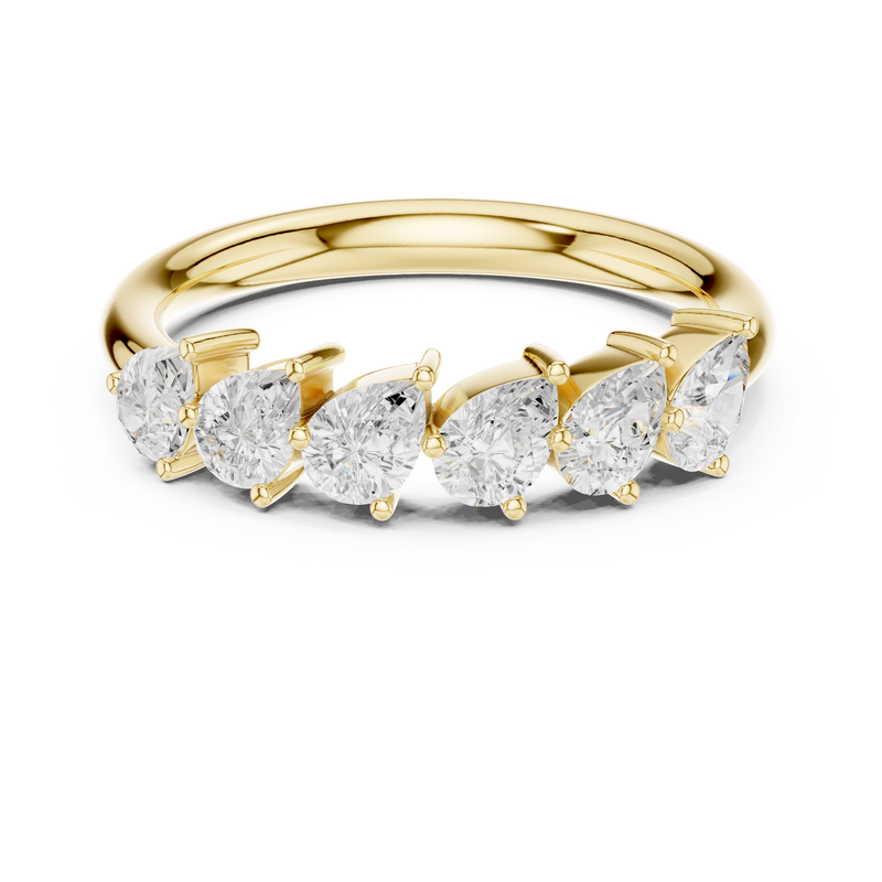 Ladies Ring DDLR-580@7 - Yellow Gold - Image