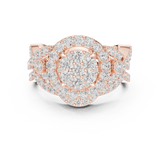 Ladies Ring DDLR-582@7 - Rose Gold - Image