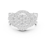 Ladies Ring DDLR-582@7 - White Gold - Image