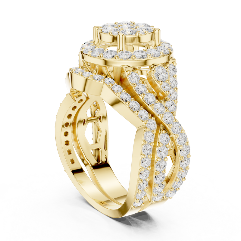 Ladies Ring DDLR-582@7 - Yellow Gold - Image
