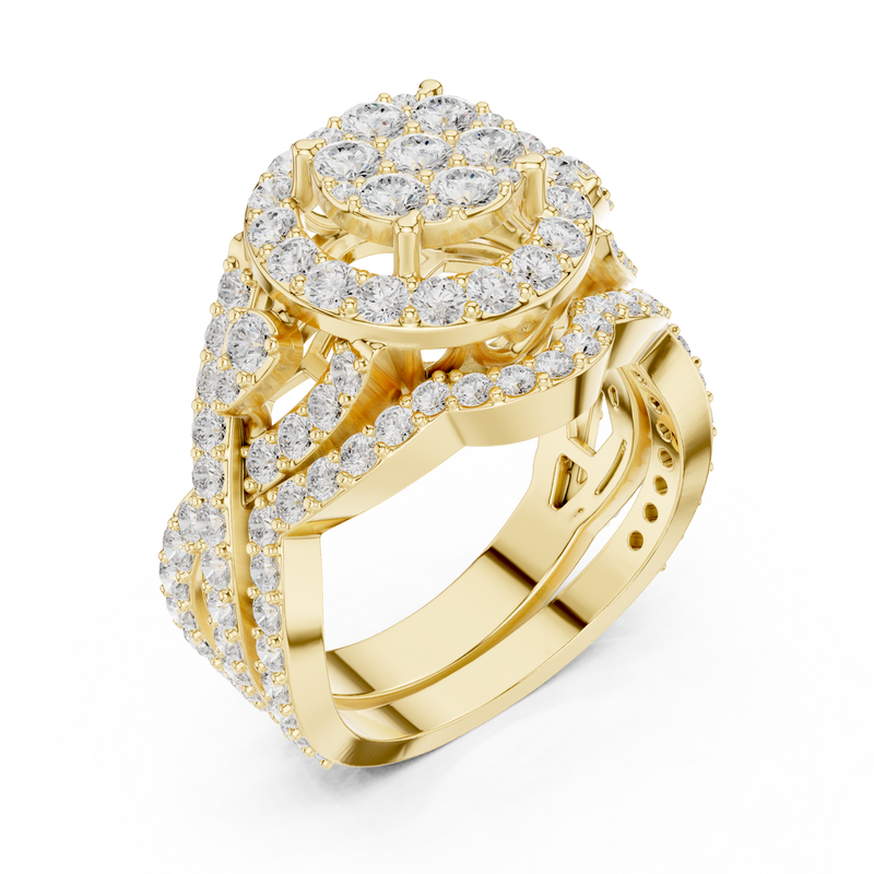 Ladies Ring DDLR-582@7 - Yellow Gold - Image