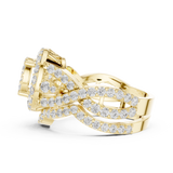 Ladies Ring DDLR-582@7 - Yellow Gold - Image