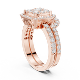 Ladies Ring DDLR-583@7 - Rose Gold - Image