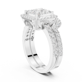 Ladies Ring DDLR-583@7 - White Gold - Image