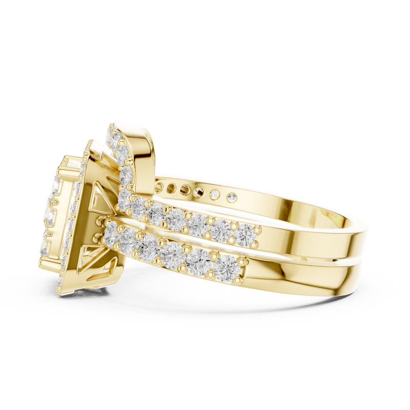 Ladies Ring DDLR-583@7 - Yellow Gold - Image