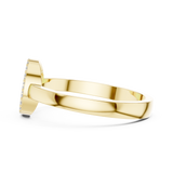 Ladies Ring DDLR-584@7 - Yellow Gold - Image