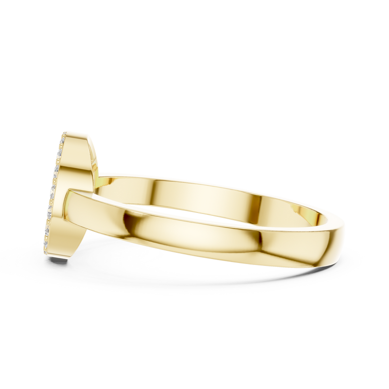 Ladies Ring DDLR-584@7 - Yellow Gold - Image