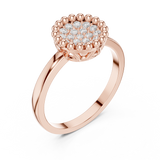 Ladies Ring DDLR-585 - Rose Gold - Image