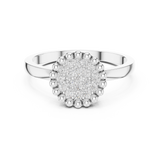 Ladies Ring DDLR-585 - White Gold - Image