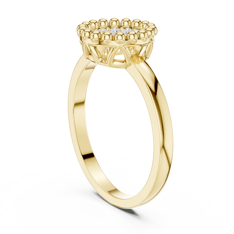 Ladies Ring DDLR-585 - Yellow Gold - Image