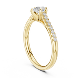 Ladies Ring DDLR-586@7 - Yellow Gold - Image