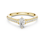 Ladies Ring DDLR-586@7 - Yellow Gold - Image