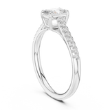 Ladies Ring DDLR-587@7 - White Gold - Image