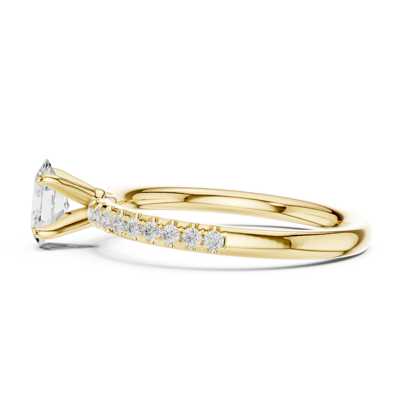 Ladies Ring DDLR-588@7 - Yellow Gold - Image