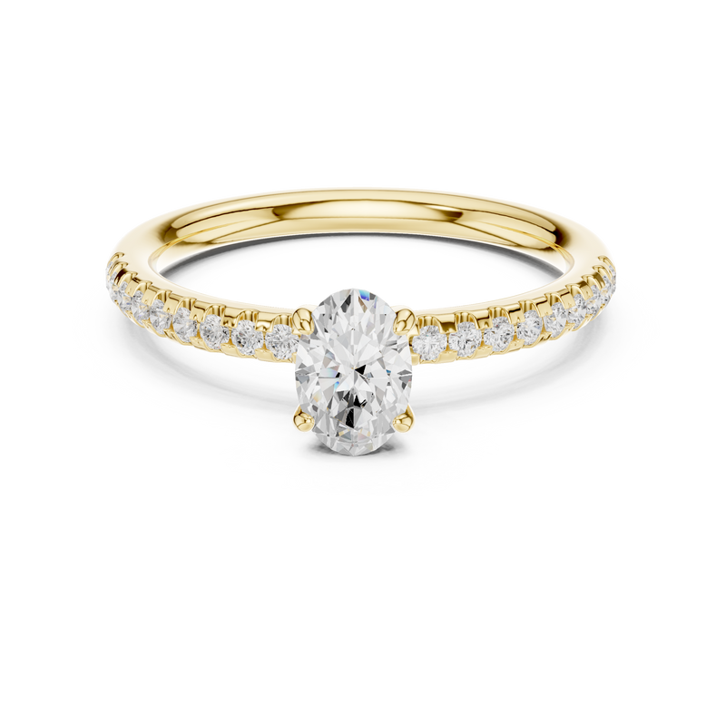 Ladies Ring DDLR-588@7 - Yellow Gold - Image