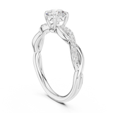Ladies Ring DDLR-589@7 - White Gold - Image