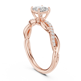 Ladies Ring DDLR-590@7 - Rose Gold - Image