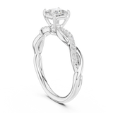 Ladies Ring DDLR-590@7 - White Gold - Image