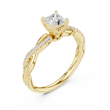 Ladies Ring DDLR-590@7 - Yellow Gold - Image