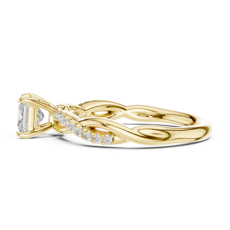 Ladies Ring DDLR-590@7 - Yellow Gold - Image