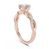 Ladies Ring DDLR-591@7 - Rose Gold - Image