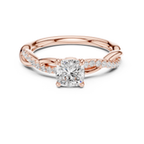 Ladies Ring DDLR-591@7 - Rose Gold - Image