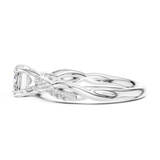 Ladies Ring DDLR-591@7 - White Gold - Image