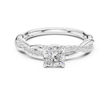 Ladies Ring DDLR-591@7 - White Gold - Image