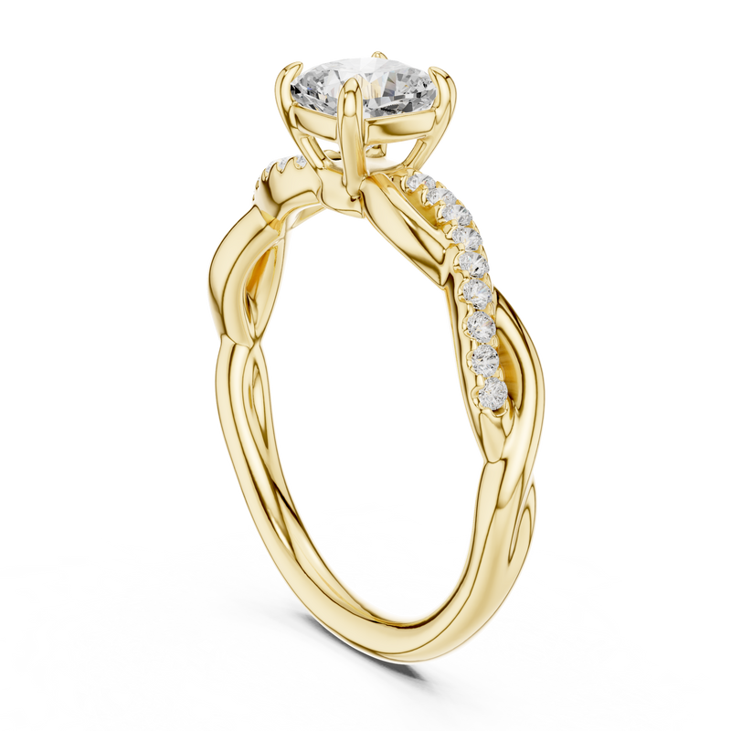 Ladies Ring DDLR-591@7 - Yellow Gold - Image