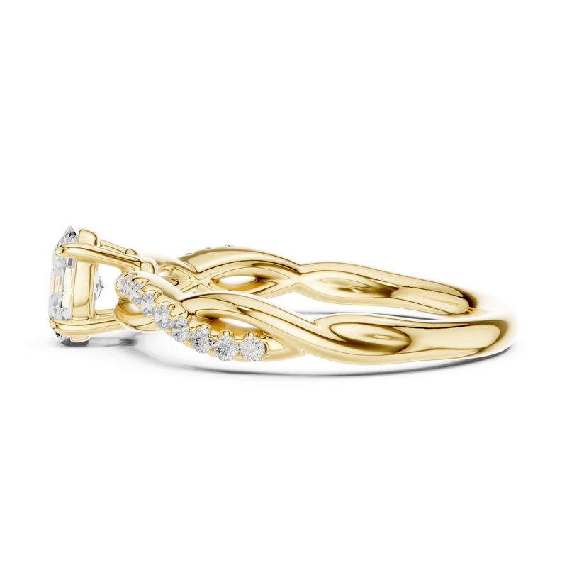 Ladies Ring DDLR-592@7 - Yellow Gold - Image