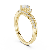 Ladies Ring DDLR-594@7 - Yellow Gold - Image