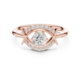 Ladies Ring DDLR-595@7 - Rose Gold - Image