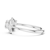 Ladies Ring DDLR-595@7 - White Gold - Image