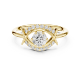 Ladies Ring DDLR-595@7 - Yellow Gold - Image