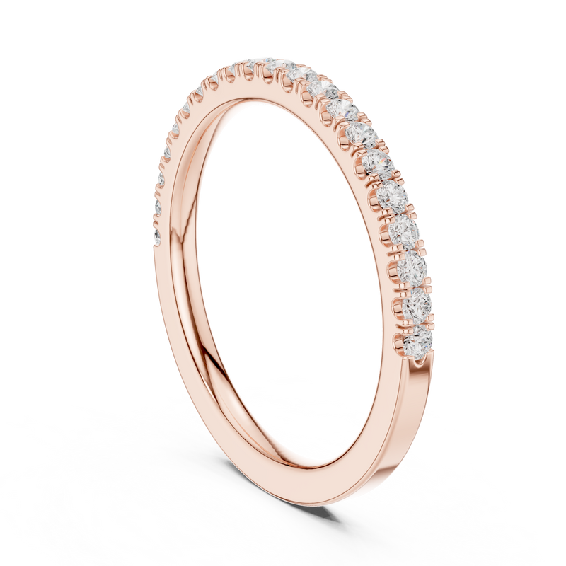 Ladies Ring DDLR-596@7 - Rose Gold - Image