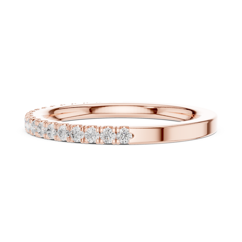Ladies Ring DDLR-596@7 - Rose Gold - Image