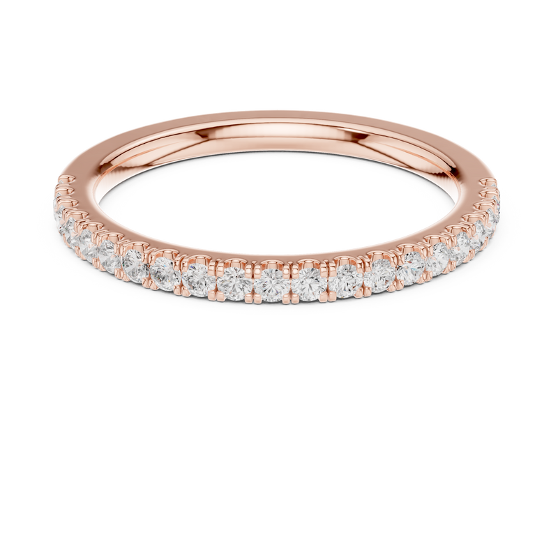 Ladies Ring DDLR-596@7 - Rose Gold - Image