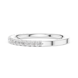 Ladies Ring DDLR-596@7 - White Gold - Image